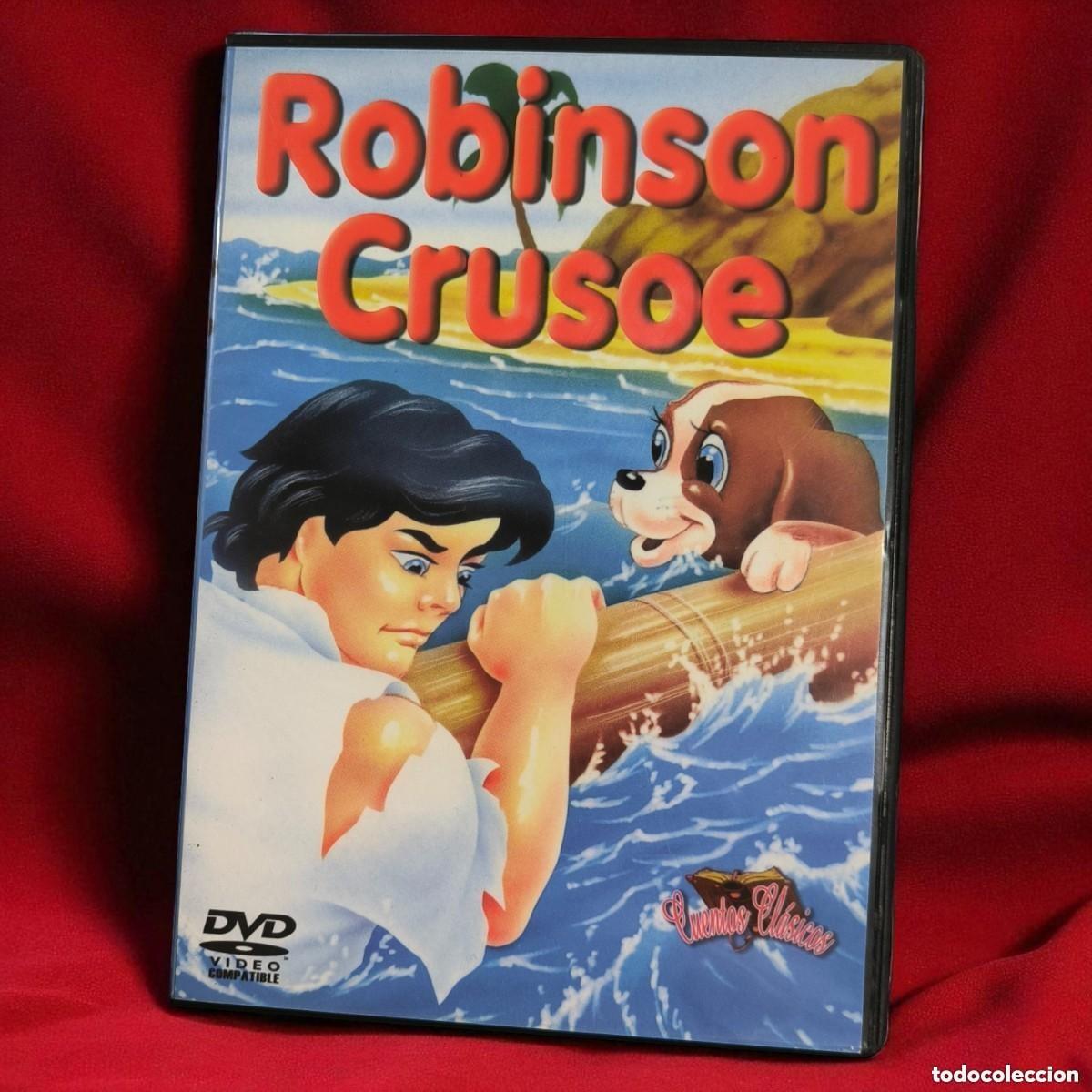 Kino: DVD &ldquo;Robinson Crusoe&rdquo; &ndash; Cuento Cl&aacute;sico Animado Para Toda La Familia