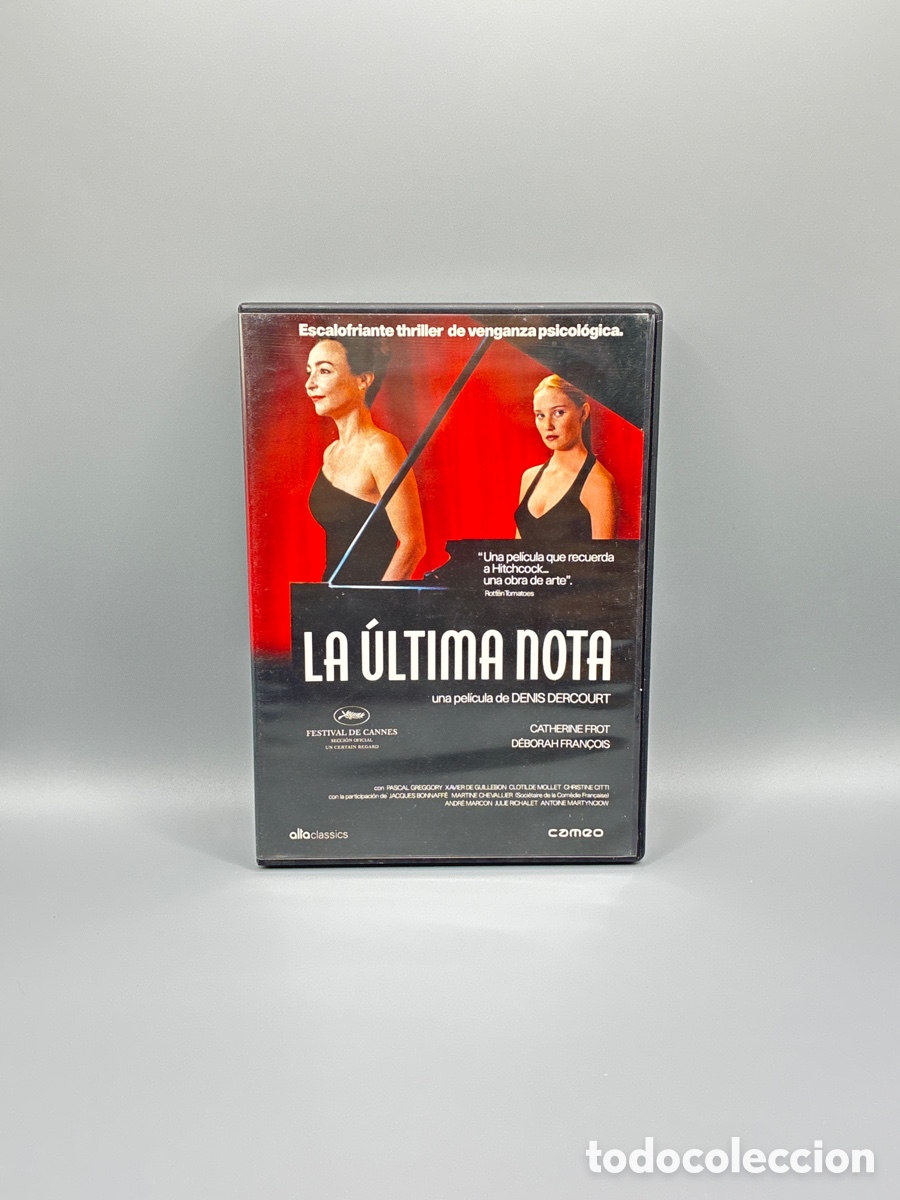 Cine: La &uacute;ltima nota (Denis Dercourt) DVD