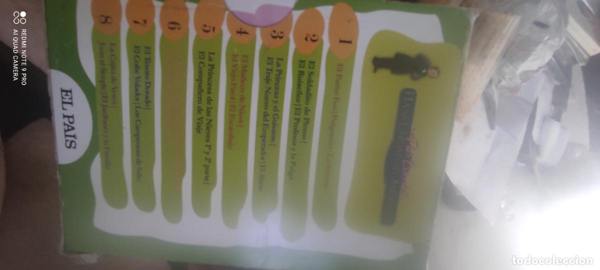 Cine: . ESTUCHE CON 8 DVD. UN PAIS DE CUENTOS. HANS CHRISTIAN ANDERSEN.
