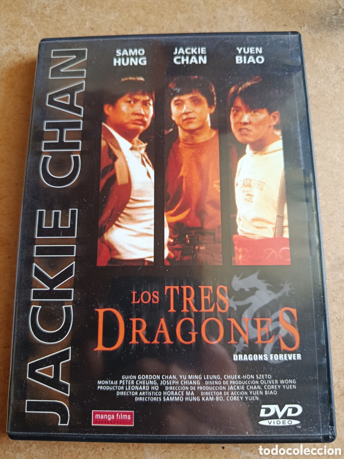 Cine: DVD - los tres dragones - Jackie chan