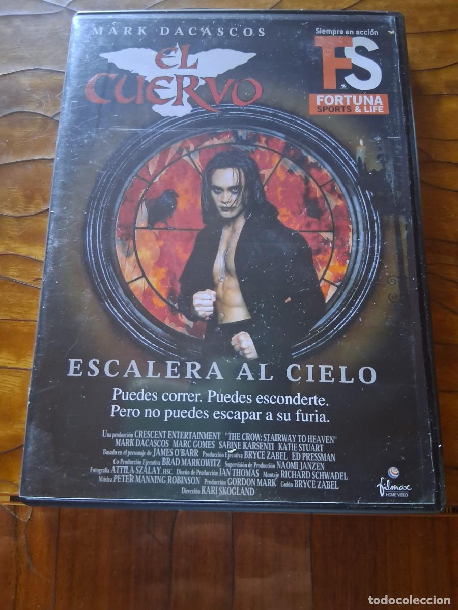 Cine: Pelicula dvd EL CUERVO ESCALERA AL CIELO MARK DACASCOS ciencia ficci&oacute;n g&oacute;tica