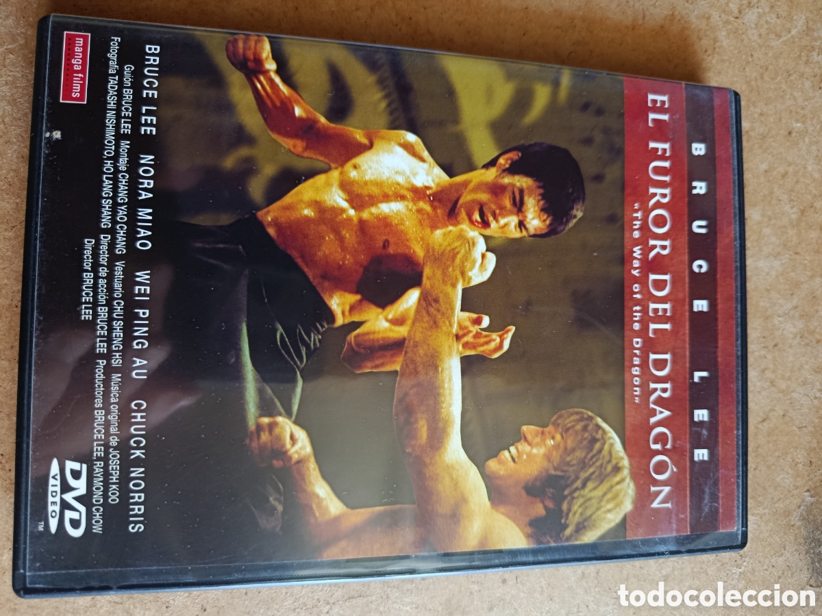 Cine: dvd - Bruce lee - el furor del drag&oacute;n