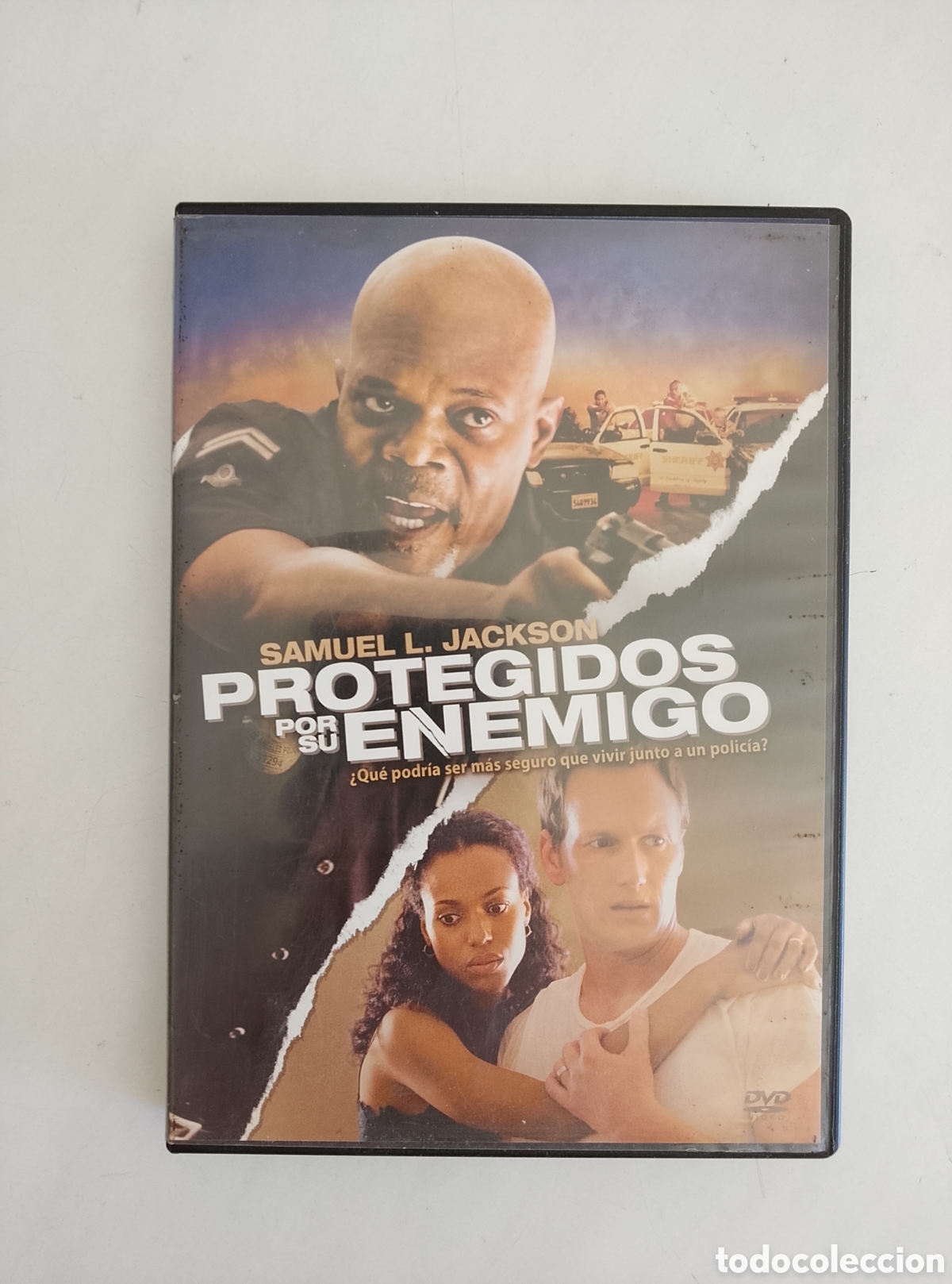 Cine: PELICULA DVD PROTEGIDOS POR SU ENEMIGO