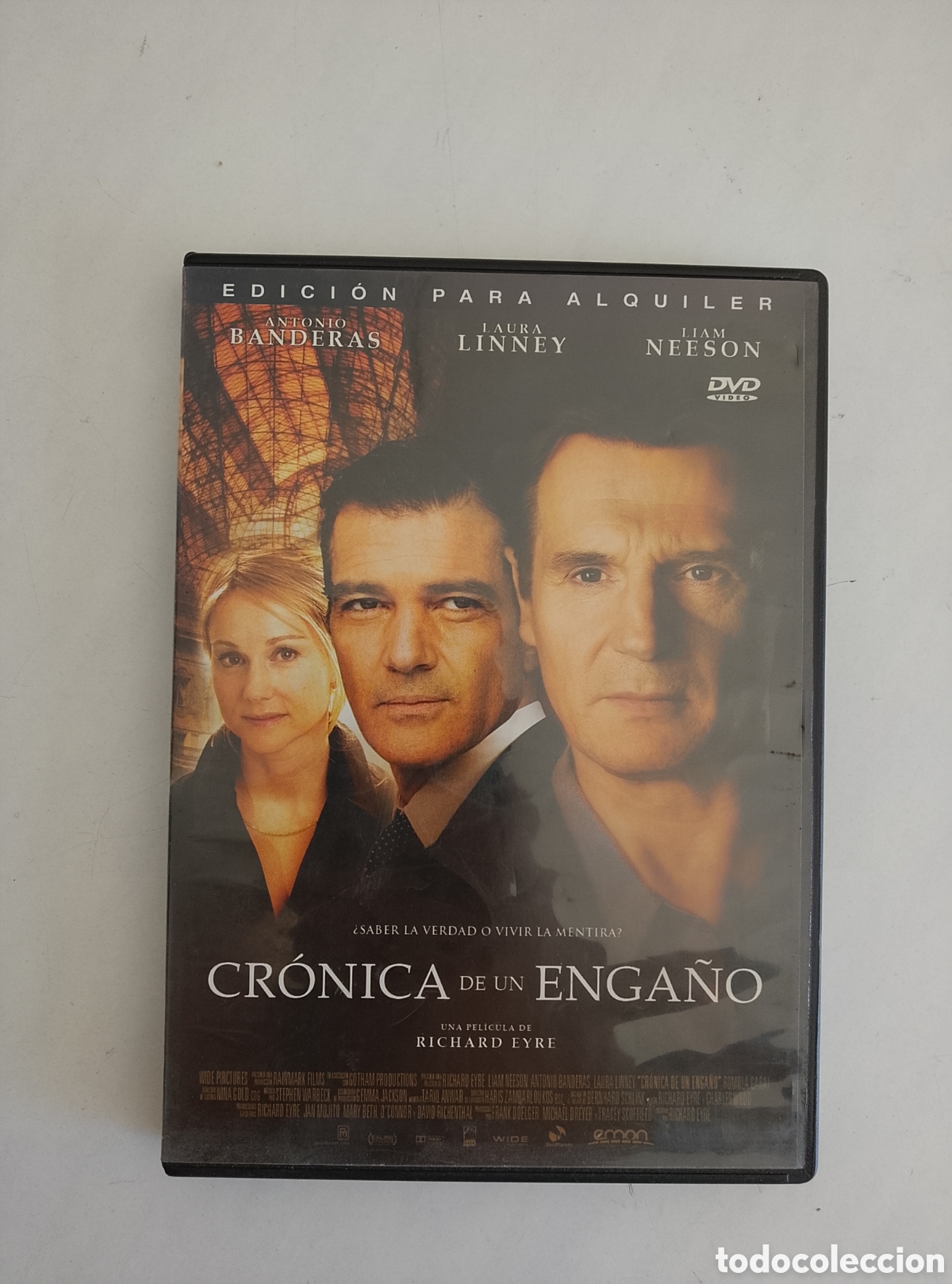 Cine: PELICULA DVD CR&Oacute;NICA DE UN ENGA&Ntilde;O