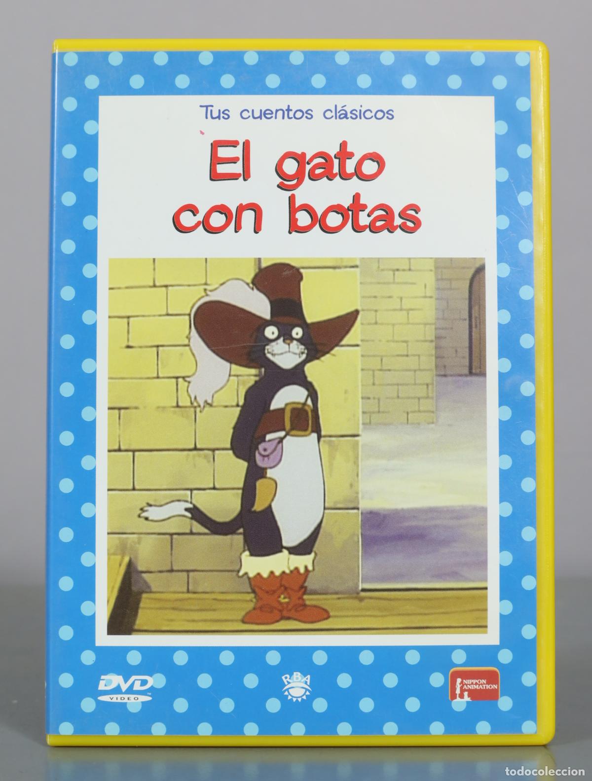 Cine: DVD. Tus cuentos clasicos - El gato con botas - RBA