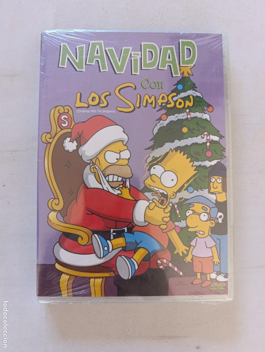 Cine: DVD NAVIDAD CON LOS SIMPSON - NUEVO, PRECINTADO (DN)