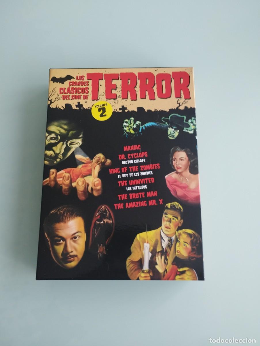 Cine: DVD Pack Los Grandes Cl&aacute;sicos del Cine de Terror - Volumen 2 (Edici&oacute;n L'Atelier 13) incluye libro