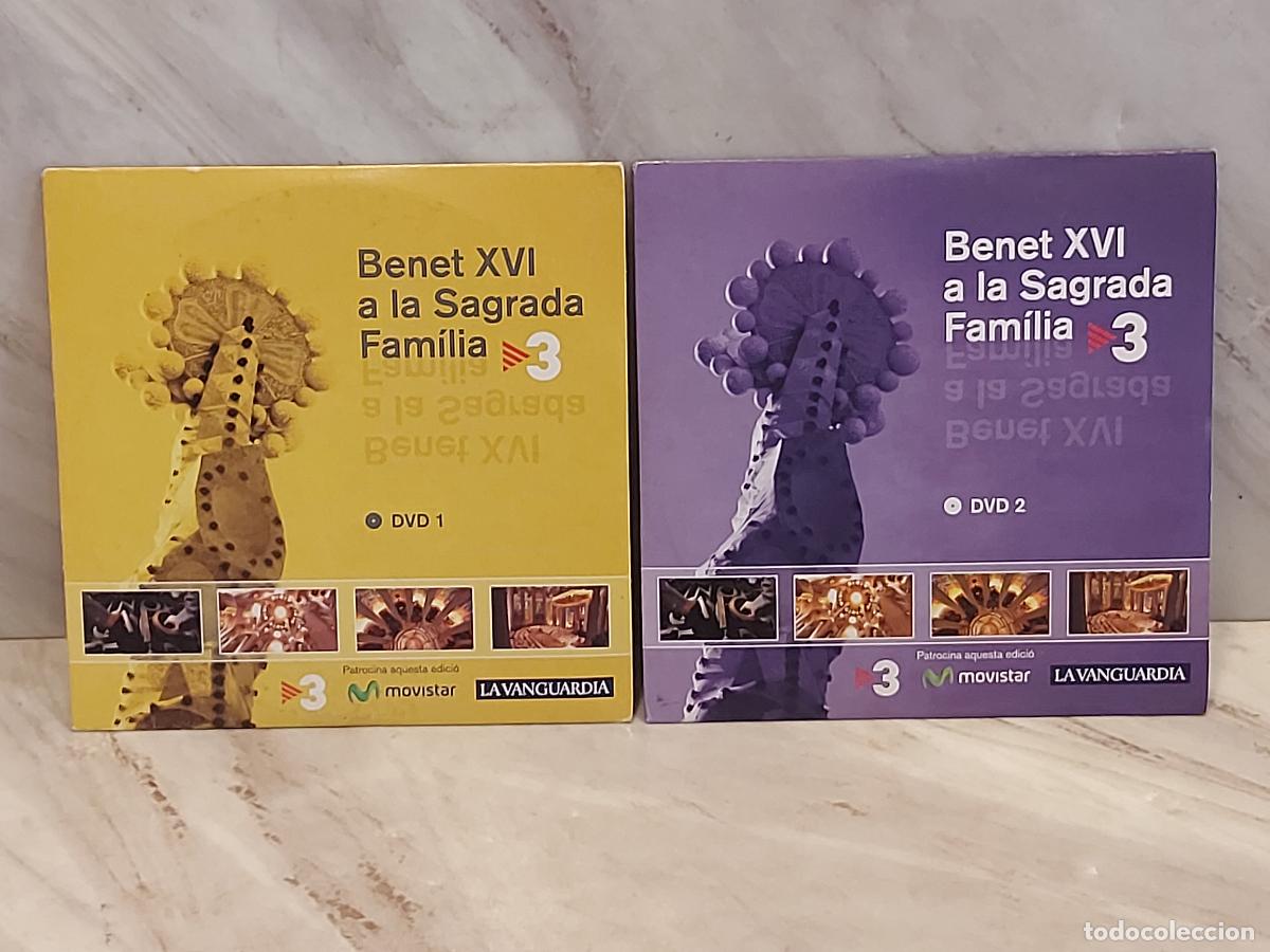 Cine: BENET XVI A LA SAGRADA FAMILIA | 2 DVD | VISITA PAPAL Y CEREMONIA DE DEDICACI&Oacute;N | TV3 | DE LUJO