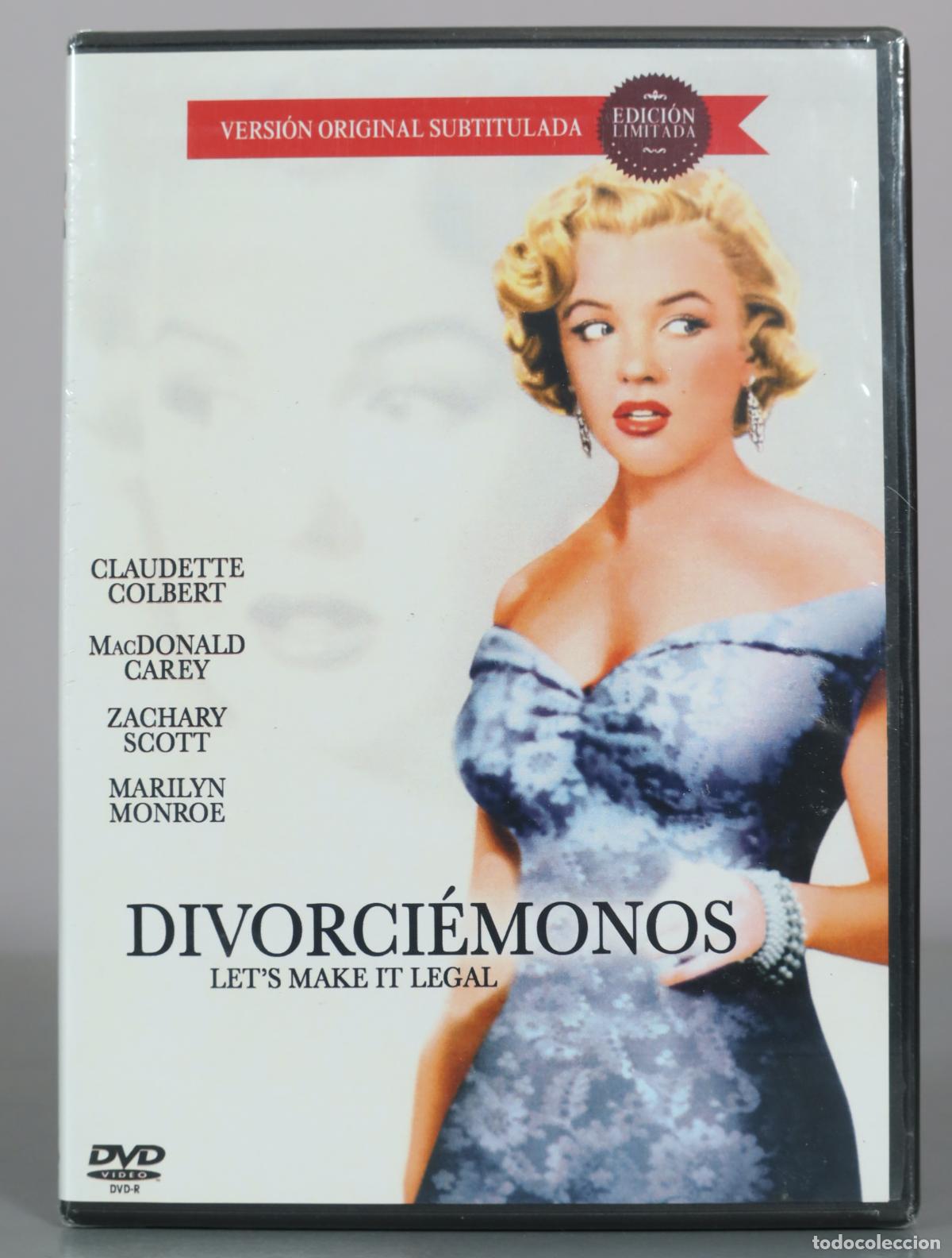 Cine: DVD. Divorci&eacute;monos - Let's Make It Legal - Claudette Colbert, MacDonald Carey, Zachary PRECINTADO