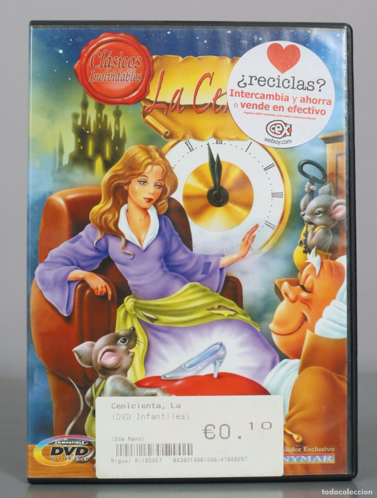 Cine: DVD. La Cenicienta - Cl&aacute;sicos Inolvidables
