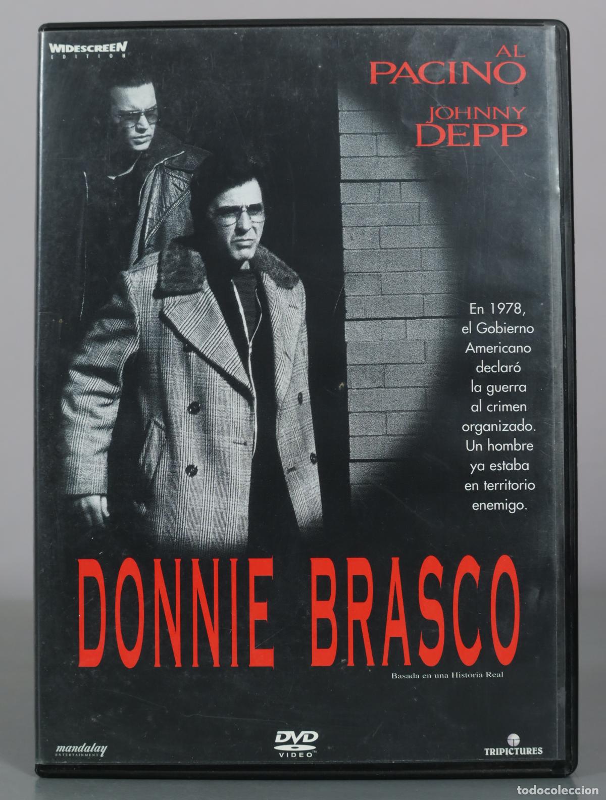 Cinema: DVD. Donnie Brasco - Al Pacino, Johnny Depp