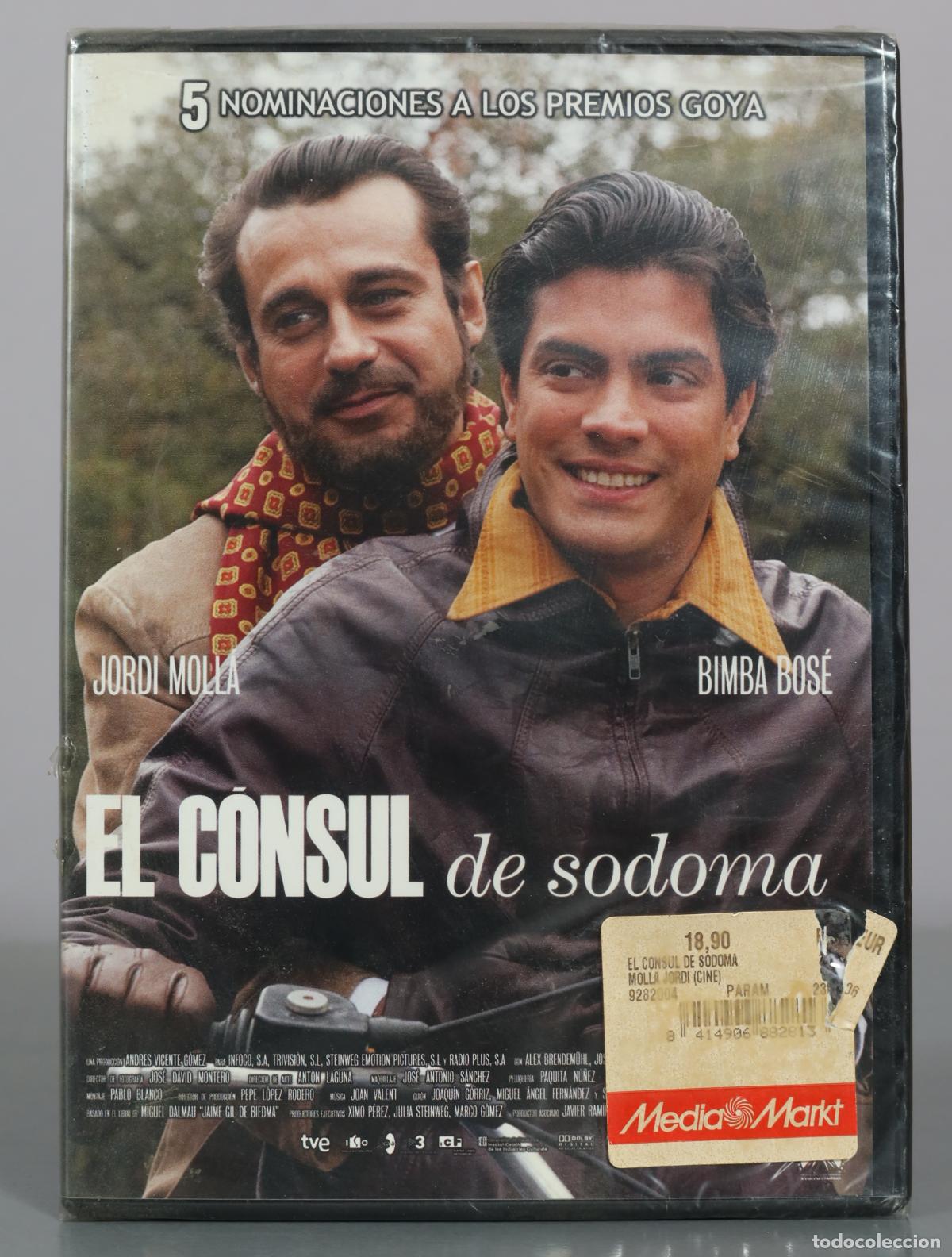 Cine: DVD. El c&oacute;nsul de Sodoma - Jordi Moll&agrave; - Bimba Bos&eacute; . PRECINTADO