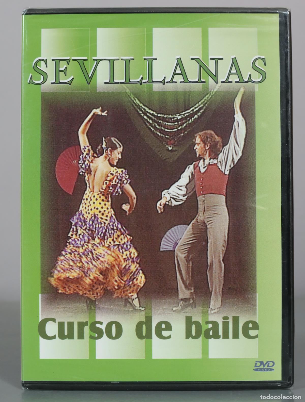 Cine: DVD. Sevillanas - Curso de baile - Producciones Audiovisuales Jes&uacute;s Enrique Cajide . PRECINTADO