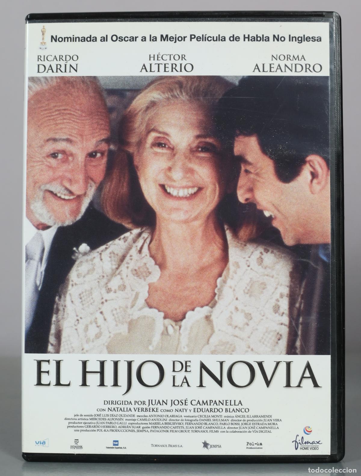 Cine: DVD. El hijo de la novia - Juan Jos&eacute; Campanella - Filmax Home Video