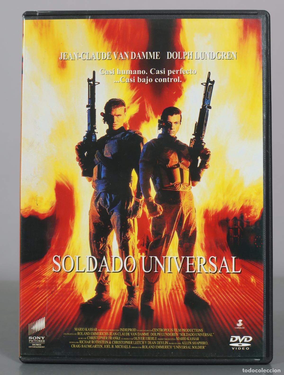 Cine: DVD. Soldado Universal - Jean-Claude Van Damme, Dolph Lundgren - Sony Pictures