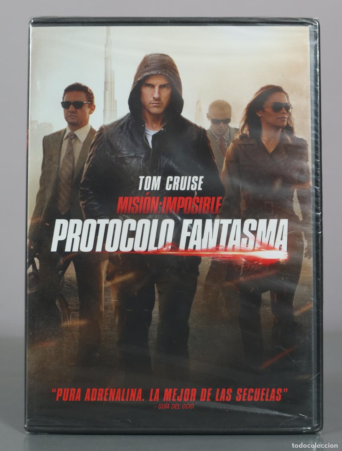 Cine: DVD. Misi&oacute;n Imposible - Protocolo Fantasma - Tom Cruise . PRECINTADO