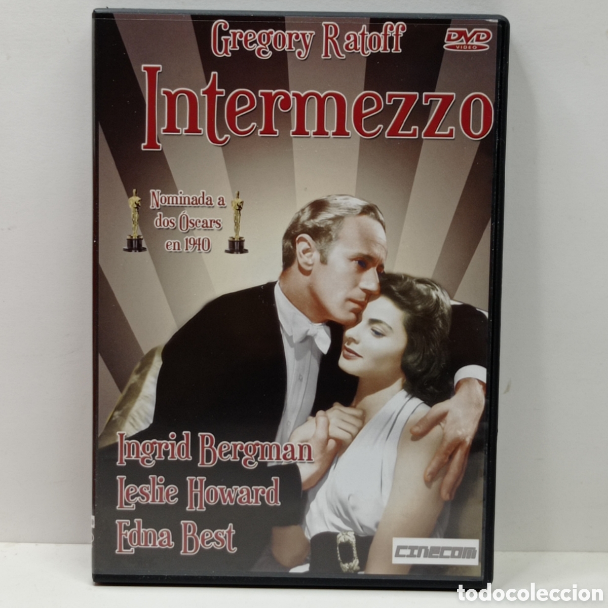 Cine: INTERMEZZO, G.RATOFF (1939): I.BERGMAN -COMO NUEVA-