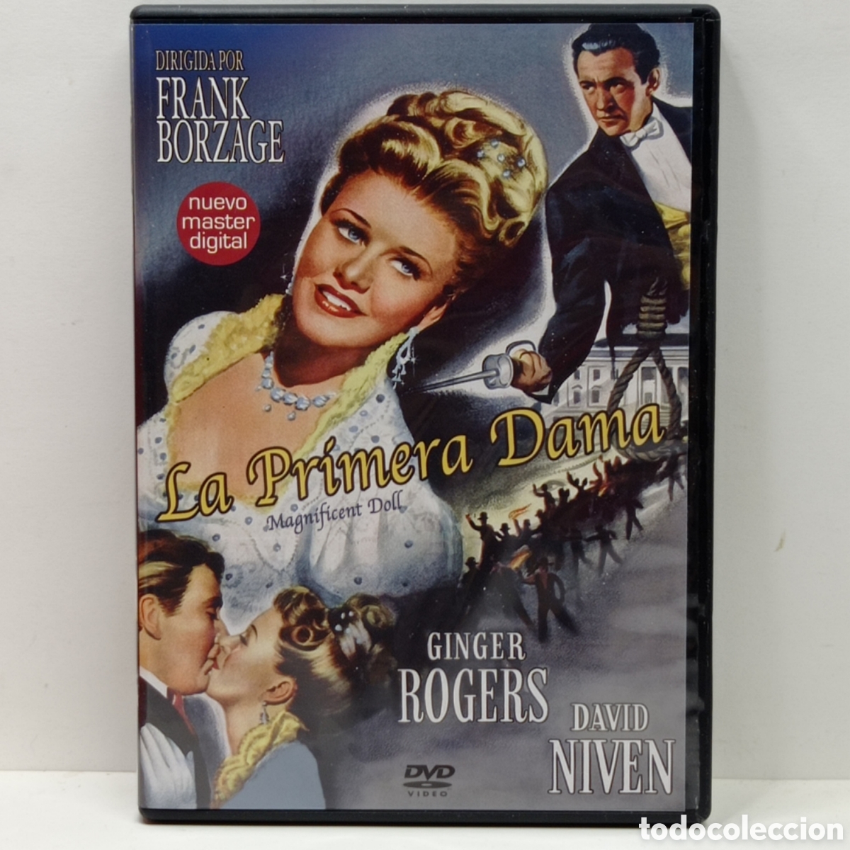 Cine: LA PRIMERA DAMA, F.BORZAGE (1943): G.ROGERS -COMO NUEVA-