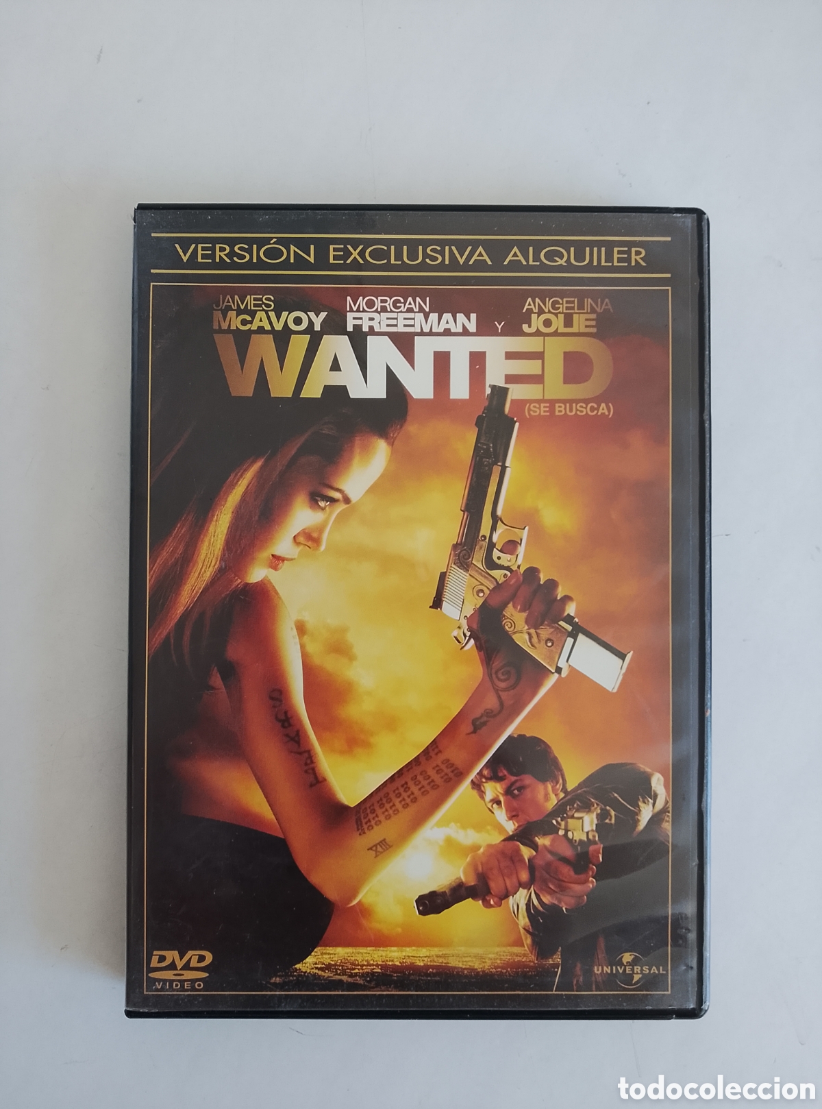 Cine: PELICULA DVD WANTED (angelina jolie)