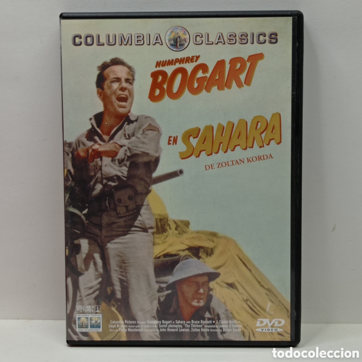 Cine: SAHARA, Z.KORDA (1943): H.BOGART -COMO NUEVA-