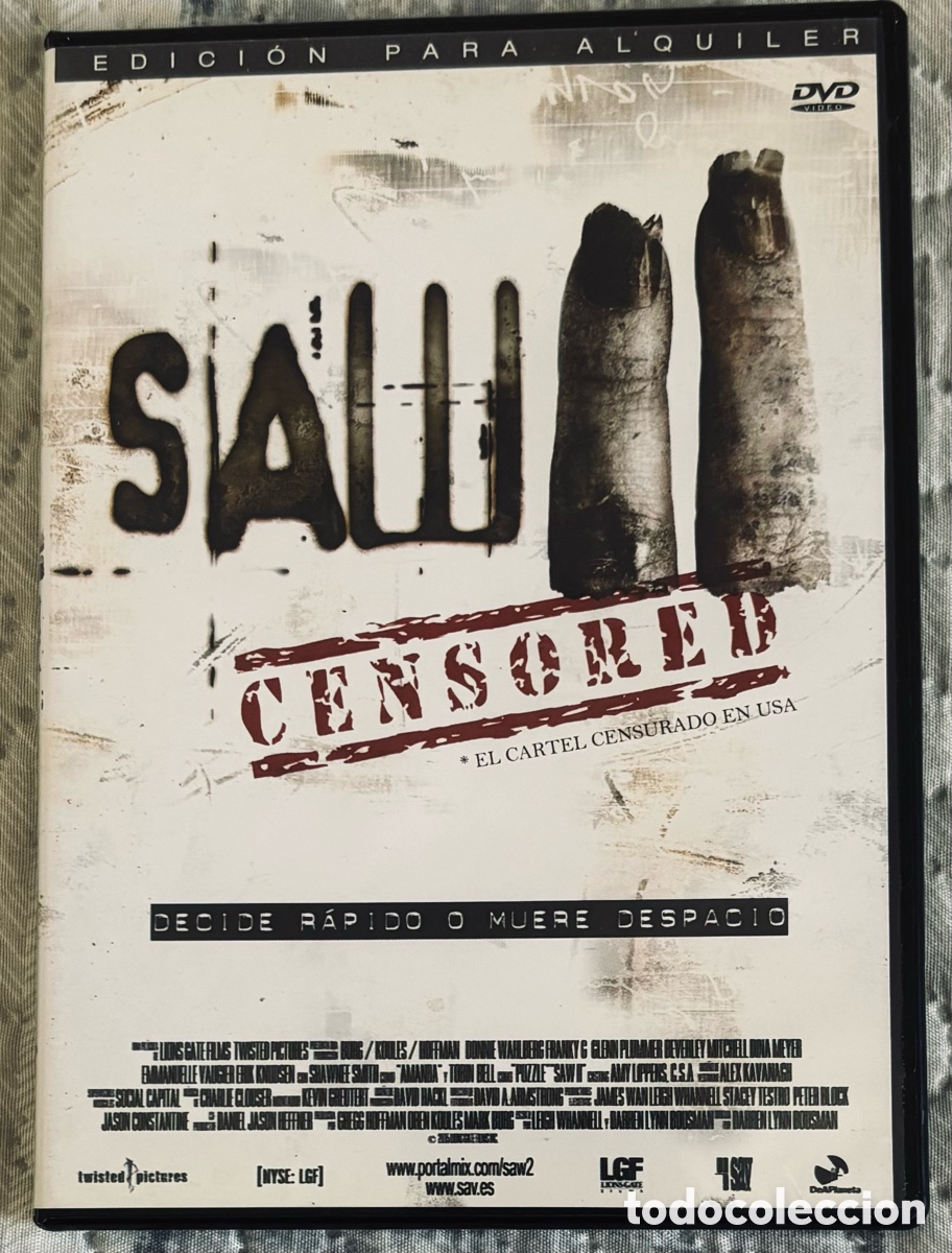 Cine: Saw (Censored) (DVD)