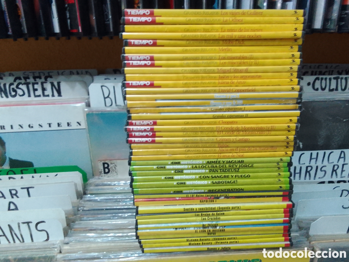 Cine: Lote 40 DVDs grandes relatos