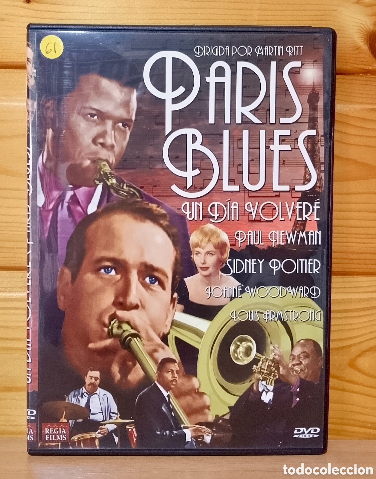 Cine: DVD Paris Blues Paul Newman Sidney Poitier