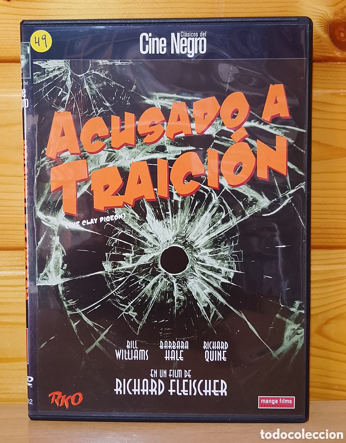 Cine: DVD Acusado a traici&oacute;n Cine Negro
