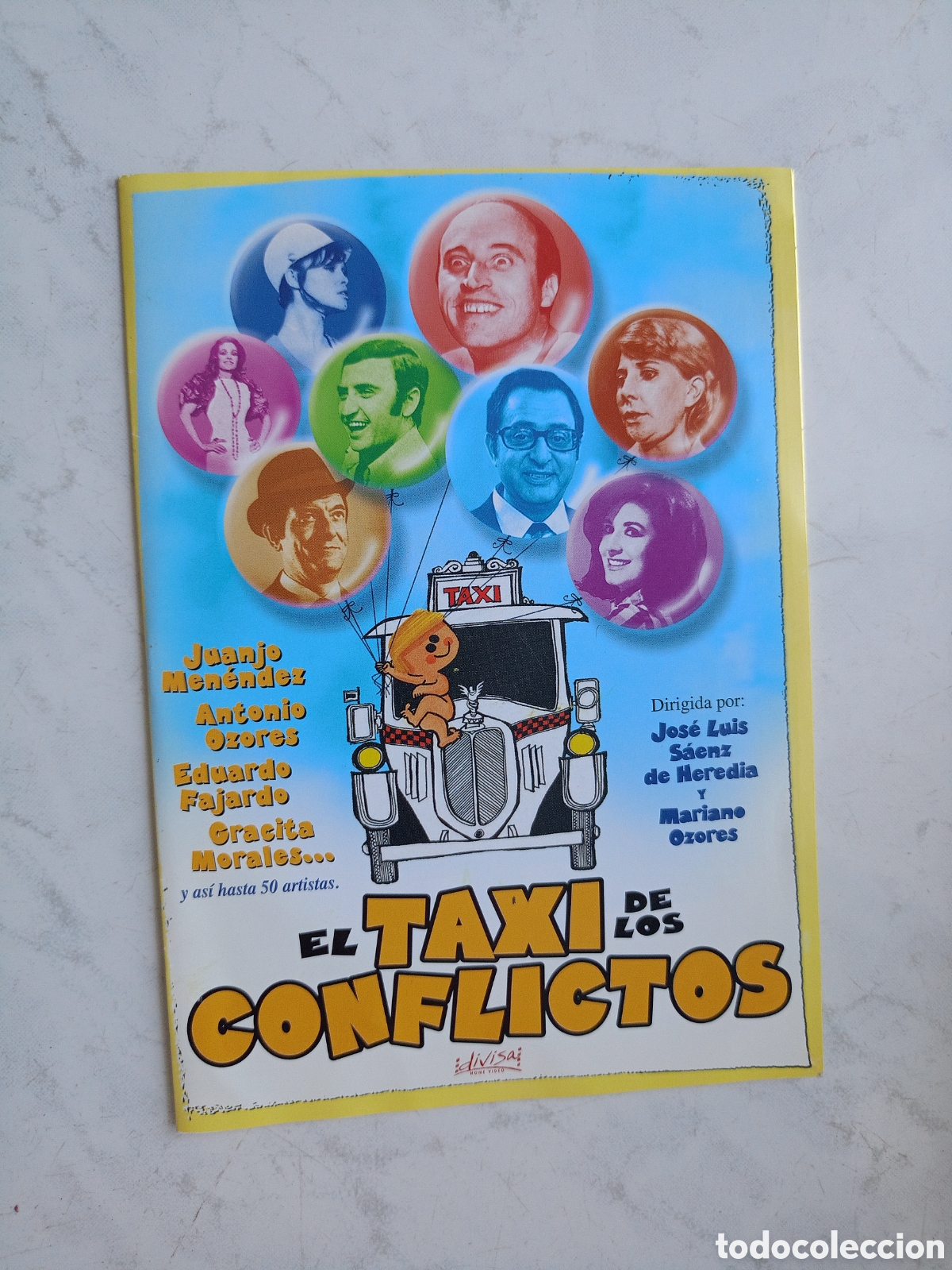 Cinema: EL TAXI DE LOS CONFLICTOS DVD PEL&Iacute;CULA COMEDIA MEN&Eacute;NDEZ OZORES JUAN DIEGO FLORES MARISOL SEVILLA ETC