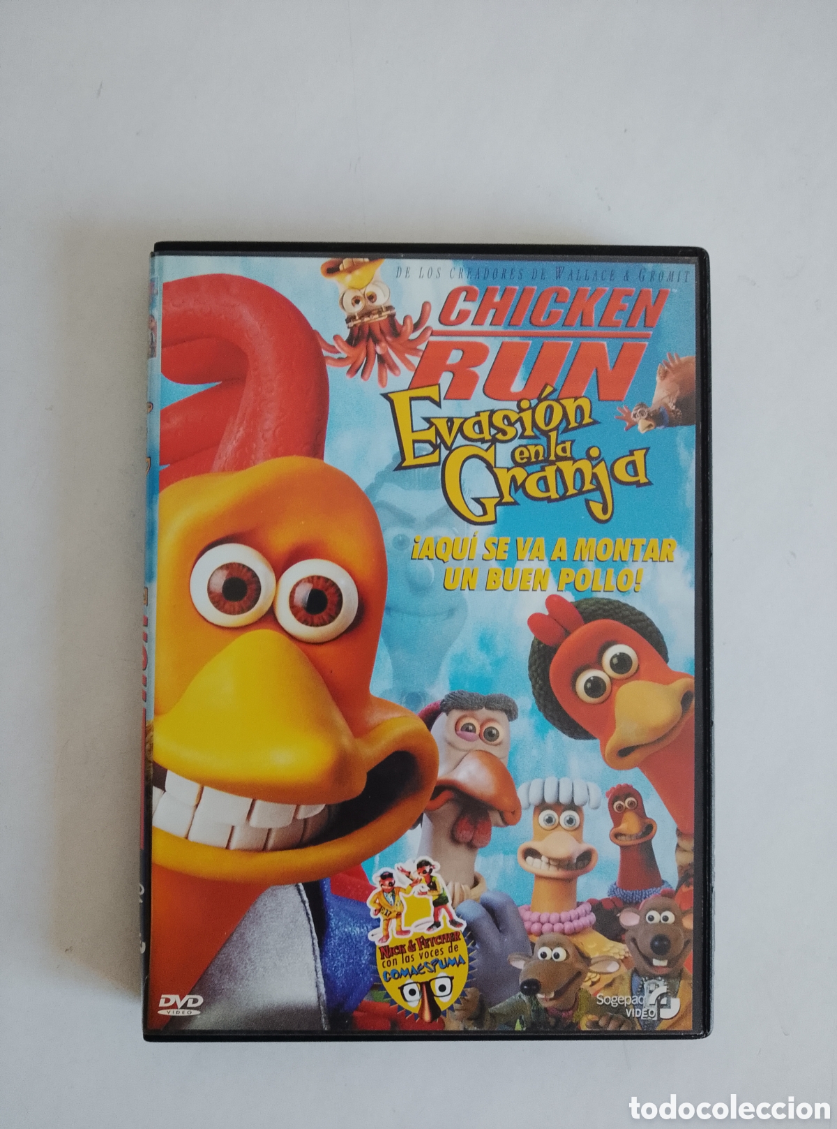 Cine: PELICULA DVD CHICKEN RUN EVASI&Oacute;N EN LA GRANJA
