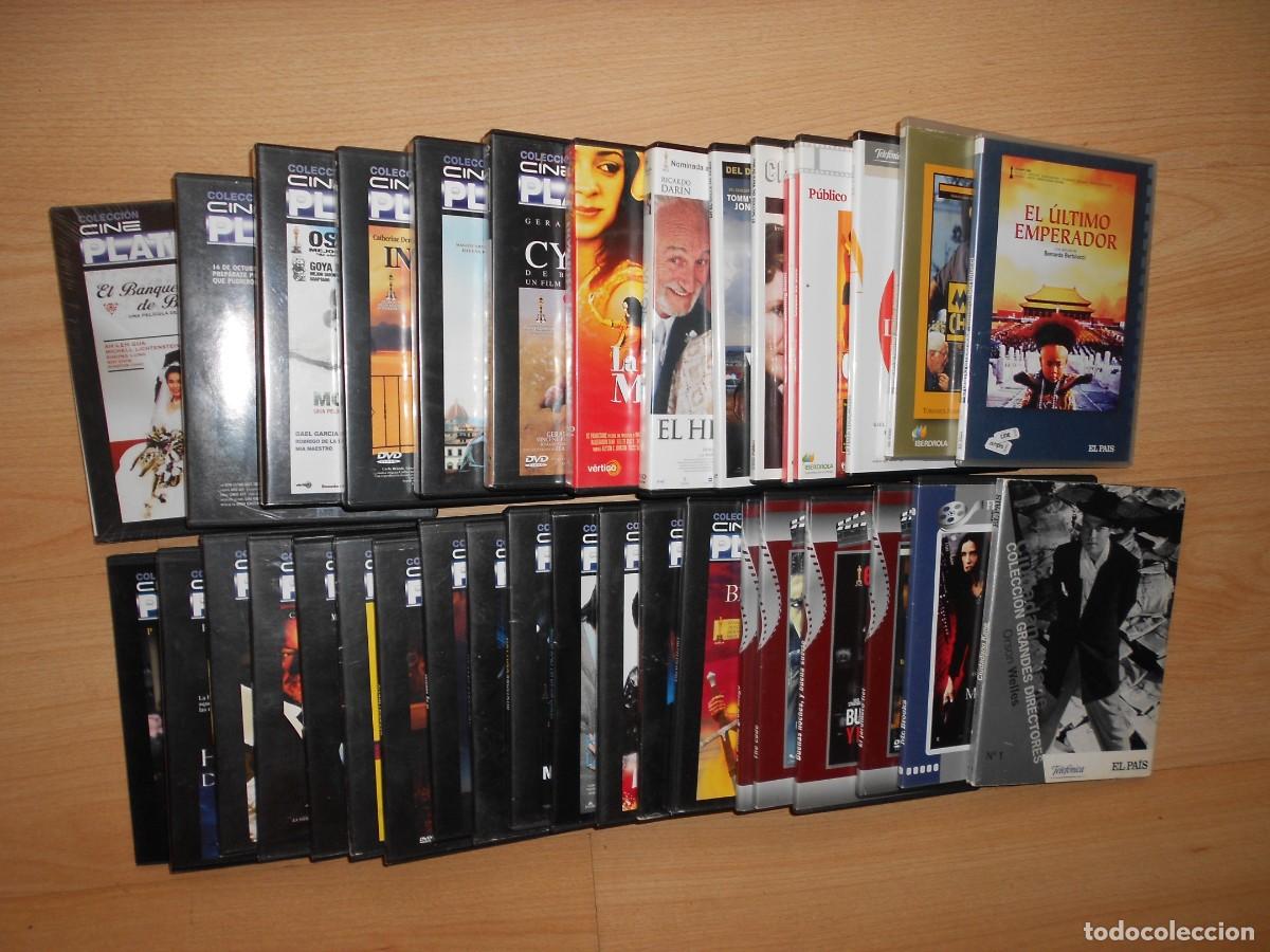 Cine: LOTE 35 DVDs - CIUDADANO KANE / INDOCHINA / ULTIMO EMPERADOR / BRAVEHEART / WALL STREET / etc.. 1&euro;y+