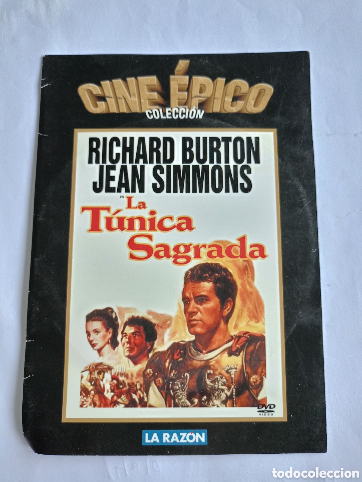 Kino: DVD LA T&Uacute;NICA SAGRADA RICHARD BURTON