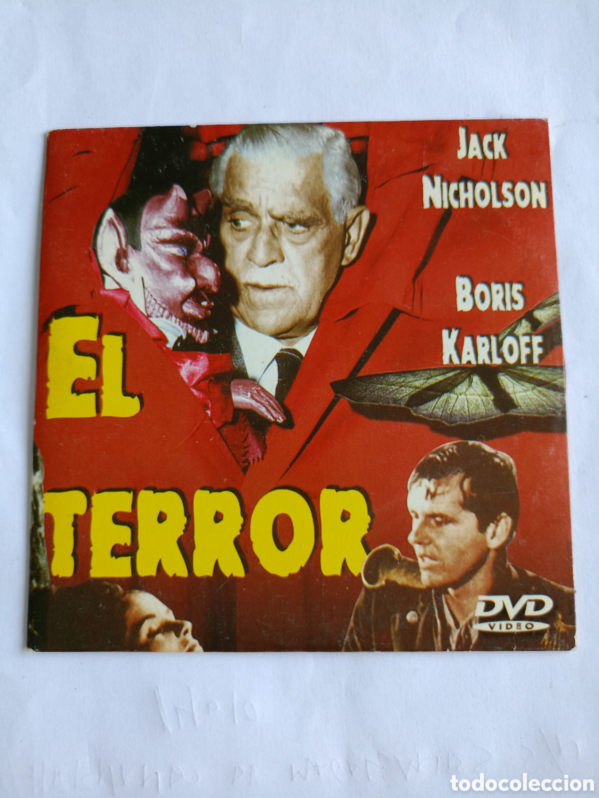Cinema: El terror. DVD Roger Corman. Jack Nicholson, Boris Karloff