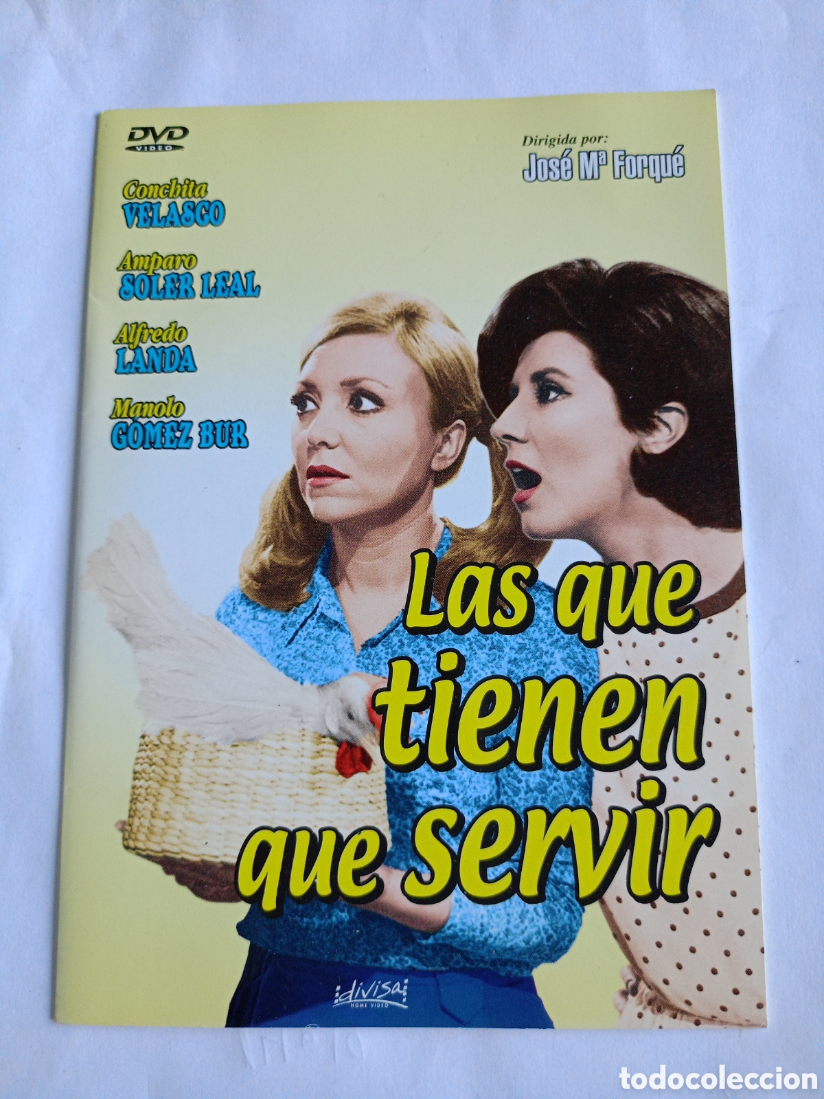 Cinema: LAS QUE TIENEN QUE SERVIR. CONCHITA VELASCO CONCHA, ALFREDO LANDA, AMPARO SOLER LEAL. DVD