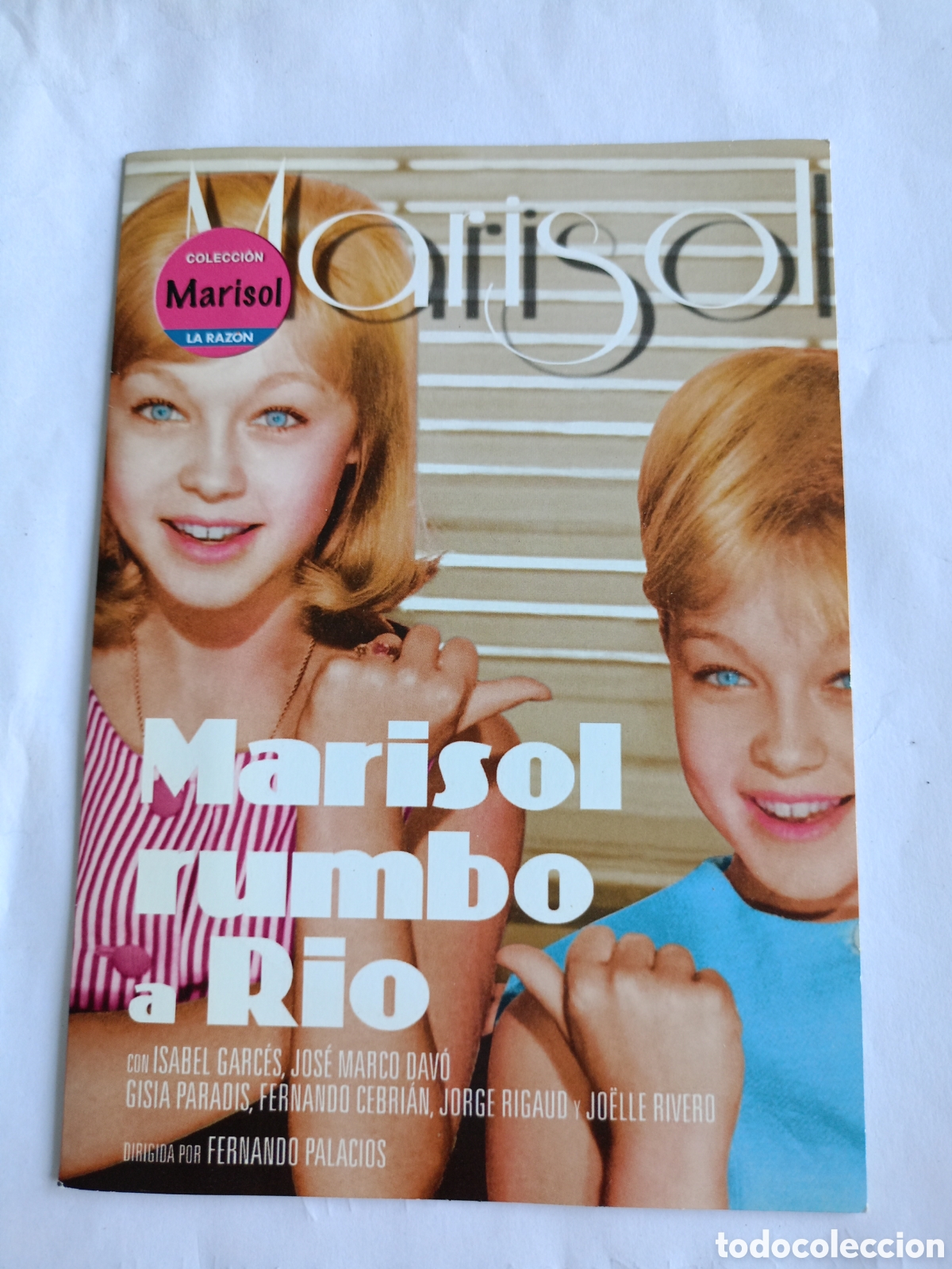 Cin&eacute;ma: MARISOL RUMBO A RIO. DVD DE LA PELICULA DE FERNANDO PALACIOS. CON MARISOL Y JOSE MARCO DAVID. COLOR