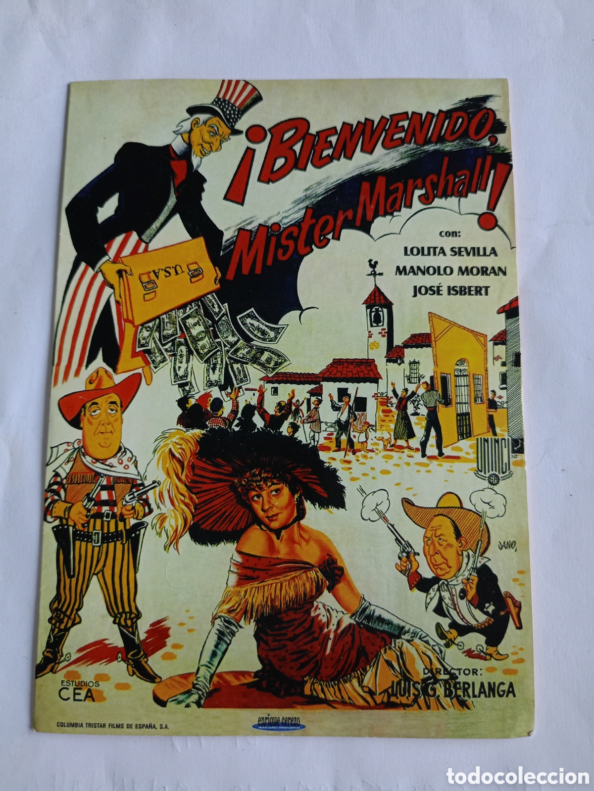 Cin&eacute;ma: BIENVENIDO MISTER MARSHALL! -Jos&eacute; Isbert. Lolita Sevilla. Manolo Rom&aacute;n. Luis Garc&iacute;a-Berlanga- DVD
