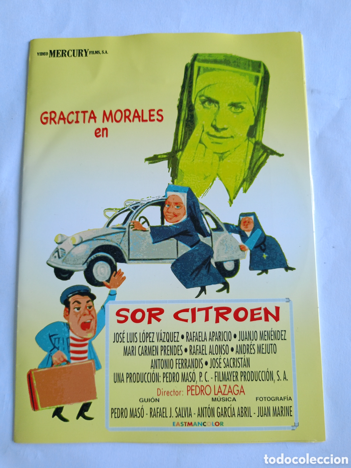 Cine: DVD CINE DE CULTO CON GRACITA MORALES - SOR CITROEN (1967).
