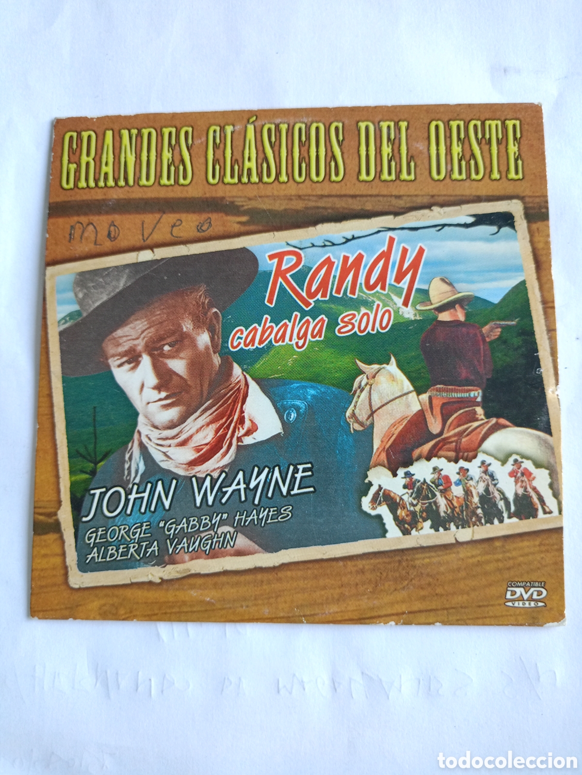 Cine: RANDY CABALGA SOLO - JOHN WAYNE - CL&Aacute;SICOS DEL OESTE - DVD