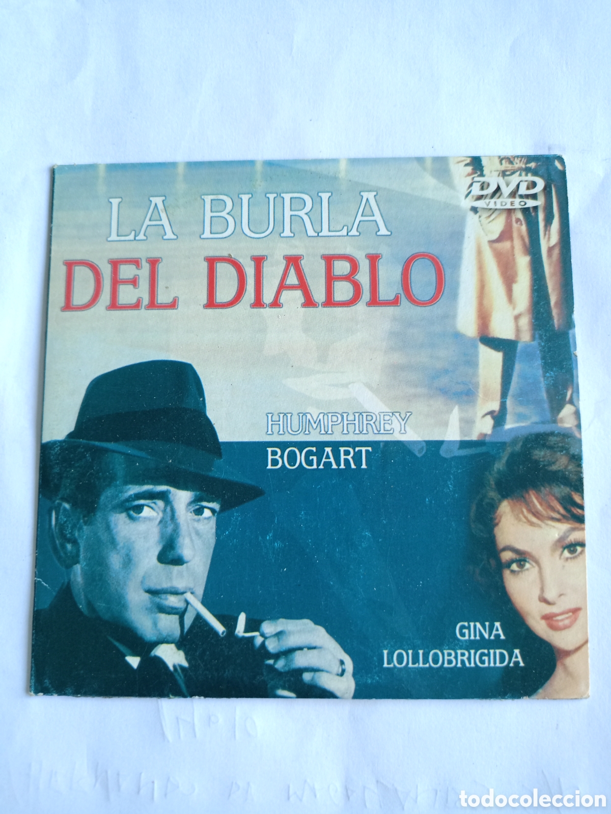 Cine: DVD La burla del diablo, Humphrey Bogart y Gina Lollobrigida, a&ntilde;o 1953