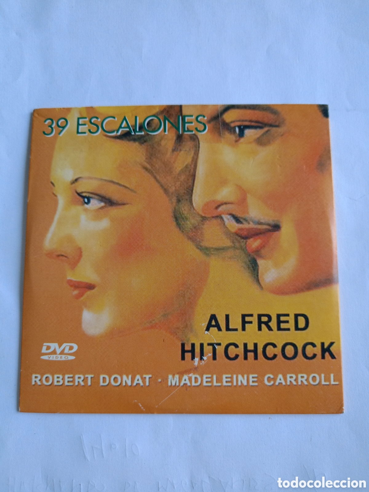 Cinema: Alfred Hitchcock. 39 escalones (Robert Donat, Madeleine Carroll, Lucie Mannheim)