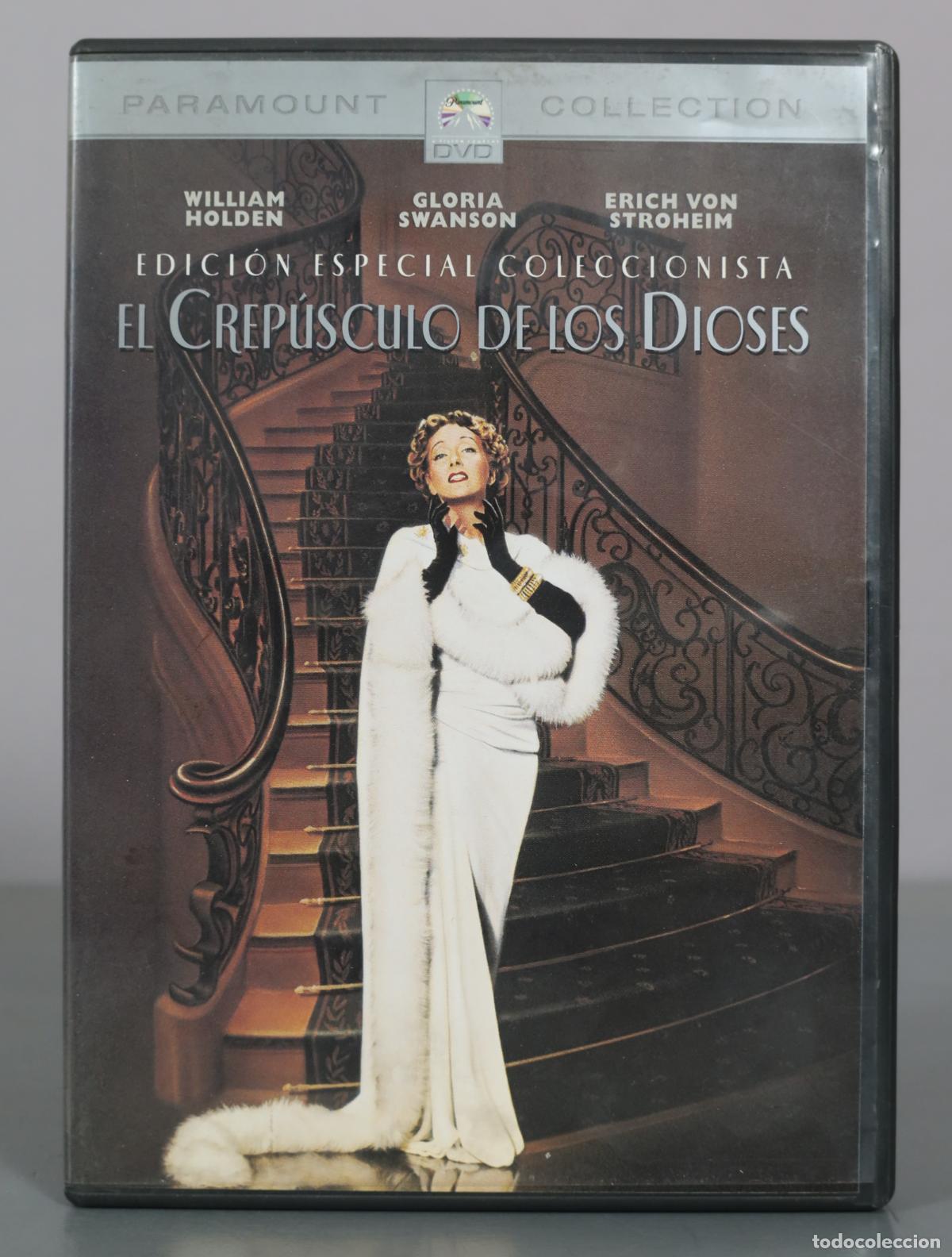 Cine: DVD. El Crep&uacute;sculo de los Dioses - William Holden, Gloria Swanson, Erich Von Stroheim - Paramount