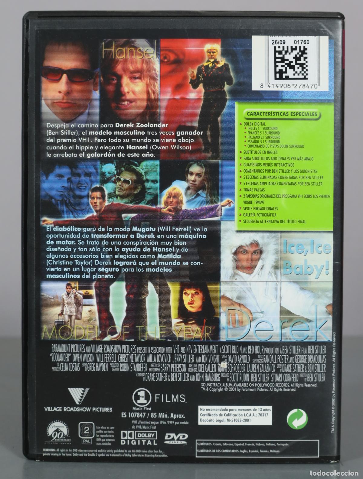 Cine: DVD. Zoolander - Ben Stiller - Foto 2