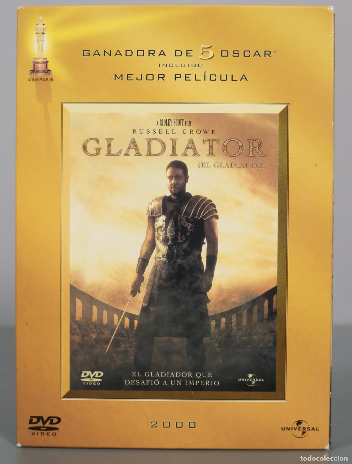 Cine: DVD. Gladiator - Russell Crowe - Ridley Scott - Universal Pictures