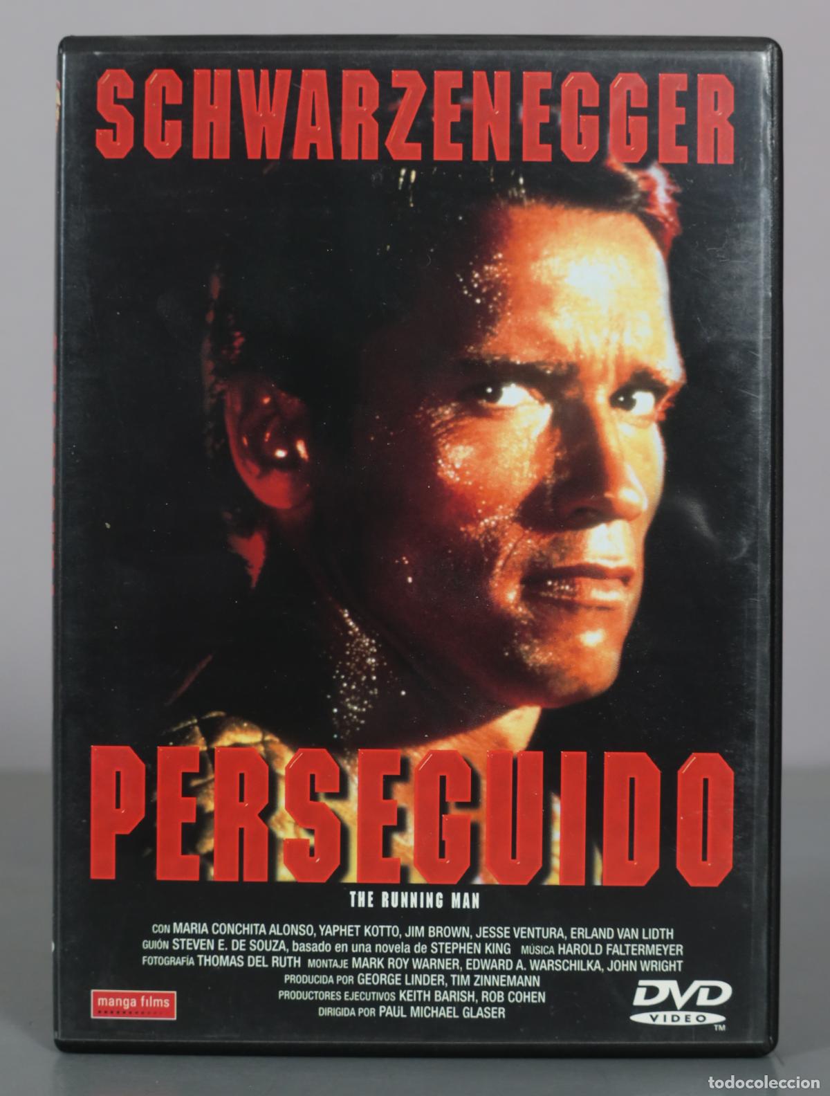 Cine: DVD. Schwarzenegger - Perseguido - Manga Films