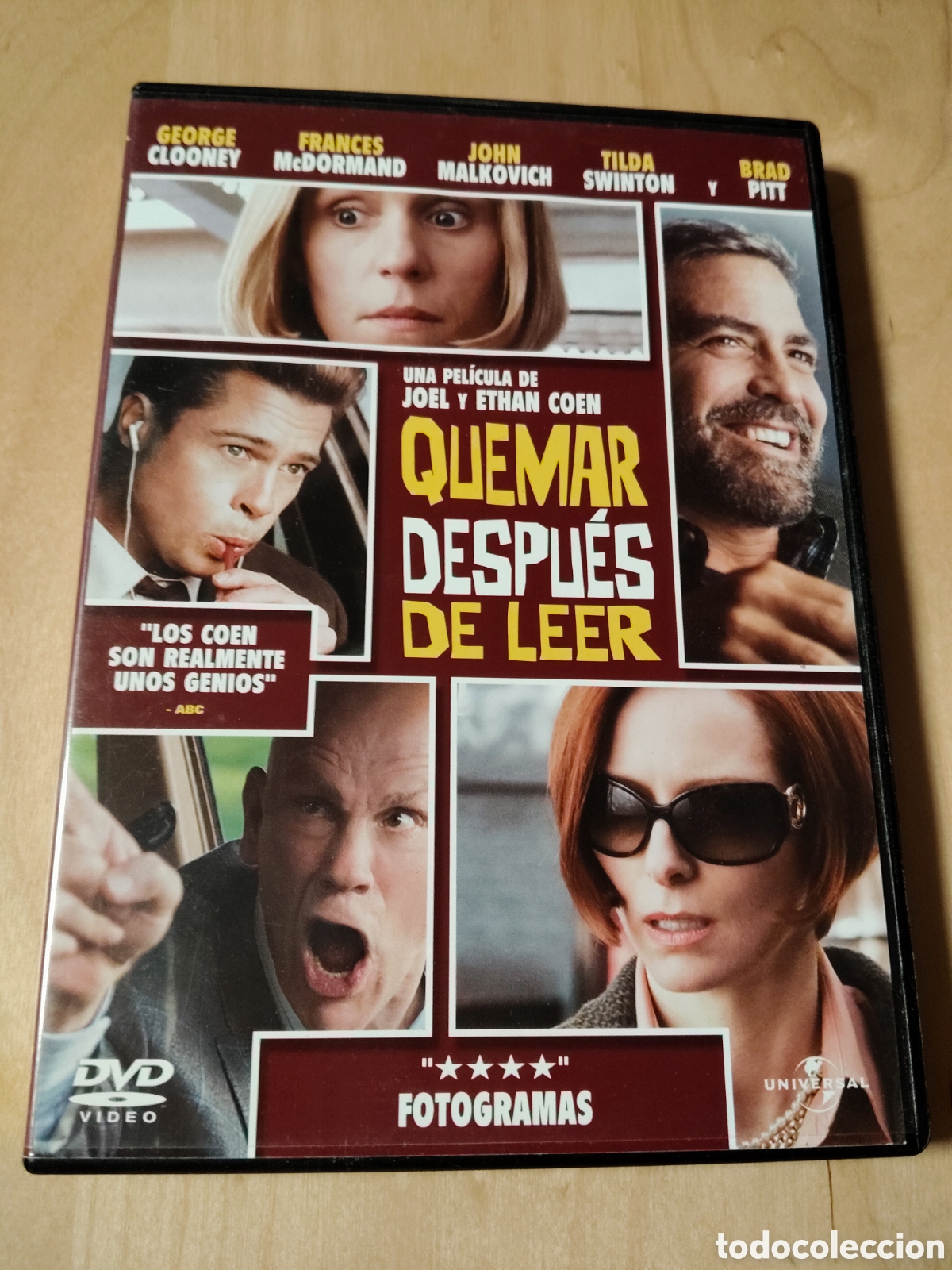 Cine: RD100 quemar despu&eacute;s de leer DVD SEGUNDAMANO