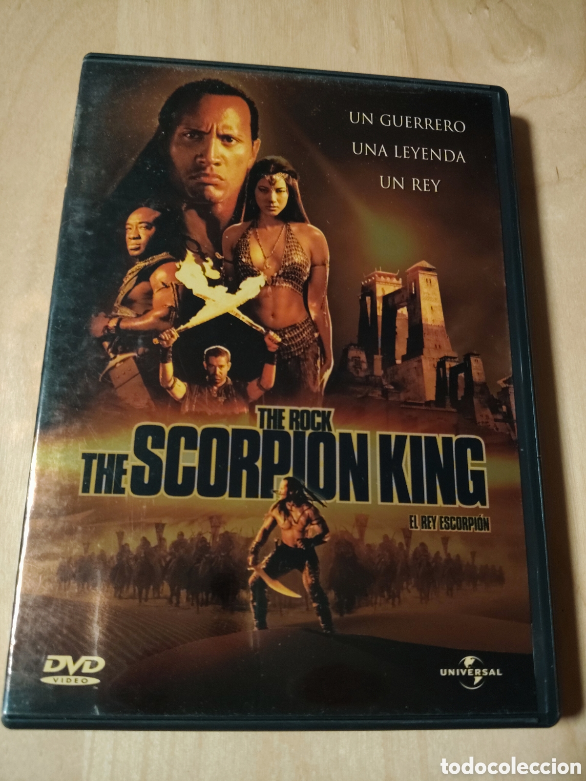 Cine: RD100 the scorpion King DVD SEGUNDAMANO