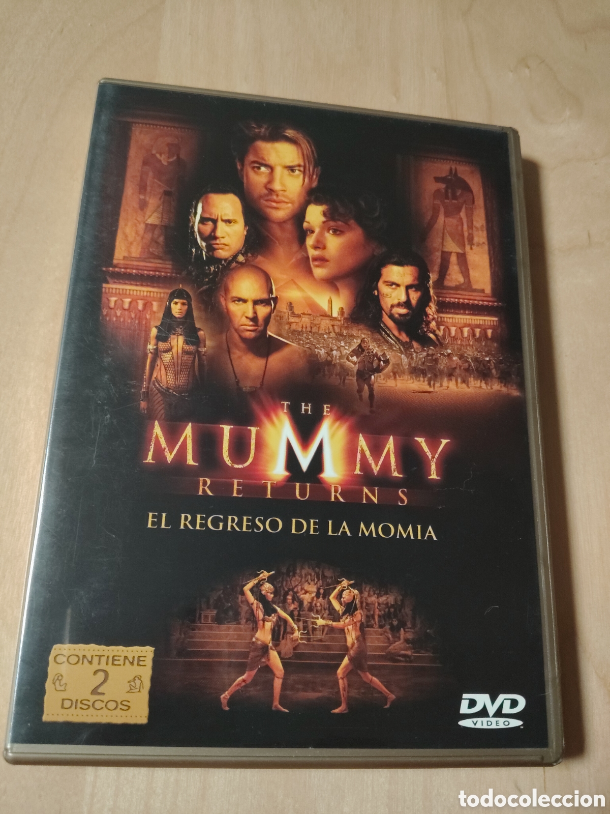 Cine: RD100 the mummy returns DVD SEGUNDAMANO