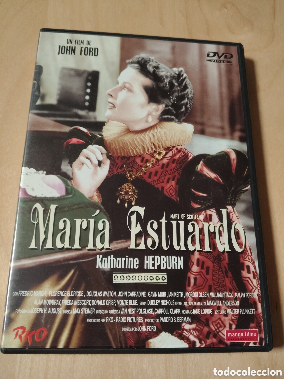 Cine: RD100 Mar&iacute;a Estuardo DVD SEGUNDAMANO