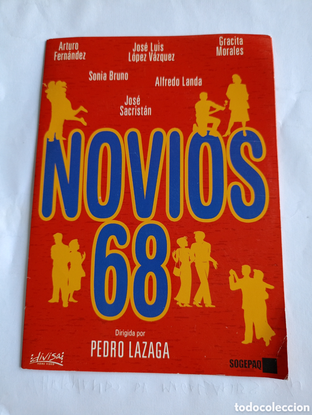 Cine: DVD Pel&iacute;cula Novios 68 - Alfredo Landa, Gracita Morales, Arturo Fernandez, Jos&eacute; Sacrist&aacute;n