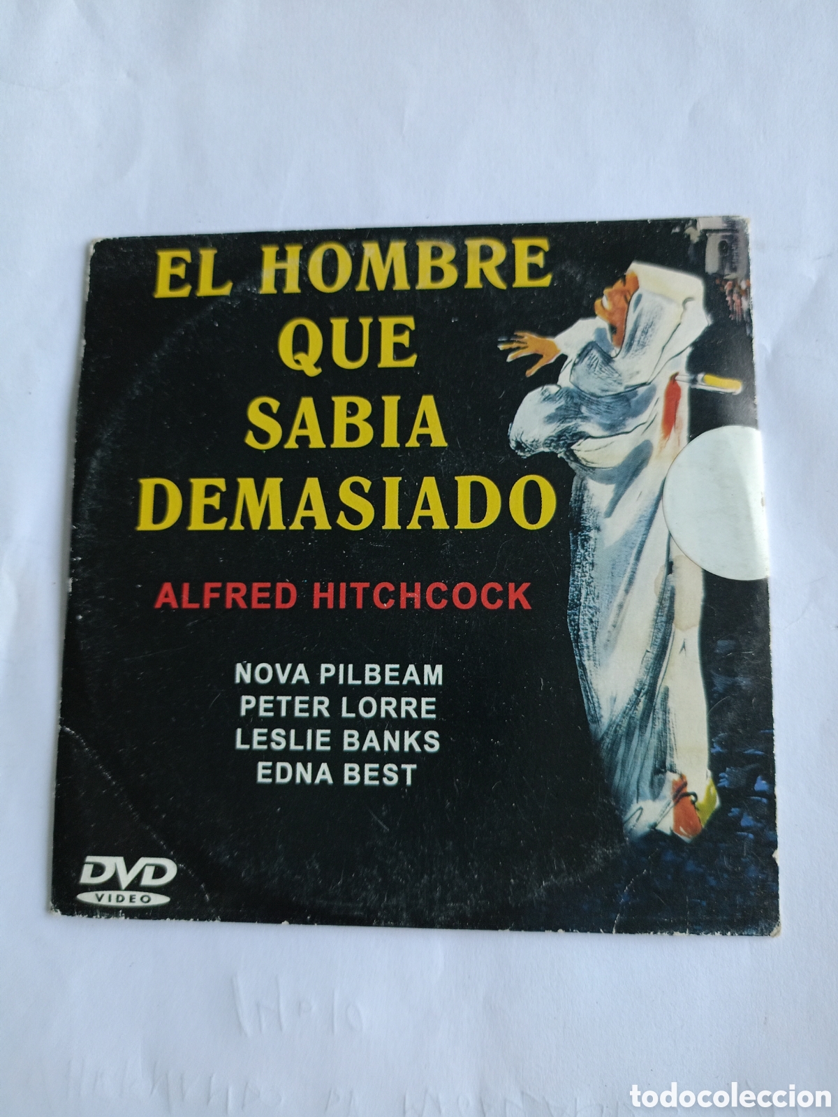 Cine: EL HOMBRE QUE SABIA DEMASIADO. ALFRED HITCHCOCK. CAJA CARTON